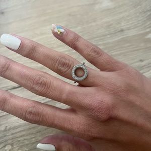 GC Pandora Circle CZ Ring